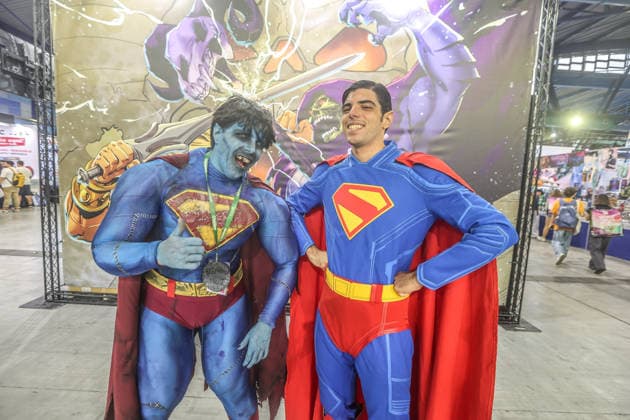 October 4, 2026: October 4, 2026 (Malaga) to San Diego Comic-Con Mo¡laga closes this Sunday its second edition with four days in which it has established itself with numerous guest stars. It has been four days with a full program of artists invited to the convention, which has gathered more than 60,000 followers, drawn mainly by the presence of the protagonists of El seo±or de los anillos, of the One Piece series and the anticipation for the novelties that had been announced for the Marvel universe - ZUMAc161 20261004_zap_c161_047 Copyright: xLorenzoxCarnerox