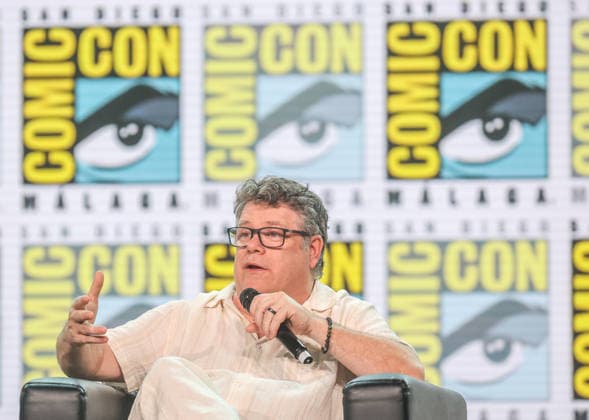 October 4, 2026: October 4, 2026 (Malaga)Elijah Wood and Sean Astin were the great stars of the Comic-Con de Mo¡laga. Actors Elijah Wood and Sean Astin, famous for their roles as Frodo and Sam in The Lord of the Rings, have brought this Sunday a bit of that Comarca of Middle-earth to the convention attended by 3000 people gathered in the room. - ZUMAc161 20261004_zap_c161_029 Copyright: xLorenzoxCarnerox