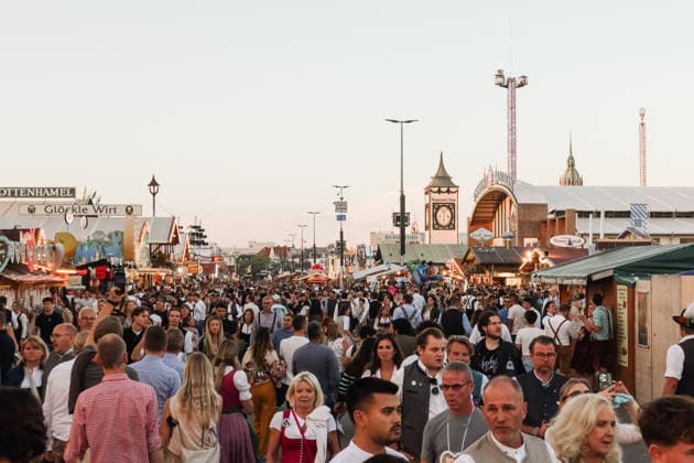 IPA89308772 - Munich, The 191st edition of Oktoberfest. Pictured: A view of the world s largest and most famous folk festival Copyright: xAlessandroxBremecx xx IPA89308772