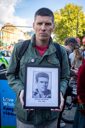 Battle of Cable Street 90th Anniversary March East London, October 4, 2026 A march was held in East London to mark the 90th anniversary of the Battle of Cable Street. Demonstrators gathered to commemorate the historic 1936 anti-fascist mobilisation, when local residents, members of the Jewish community, dockers and anti-fascist groups opposed a planned march by the British Union of Fascists through the East End. The anniversary march brought together campaigners, community groups and supporters to remember the events of Cable Street and their place in London™s history., Credit:Zak Irfan Avalon Copyright: xZakxIrfanx xAvalonx 1140603009