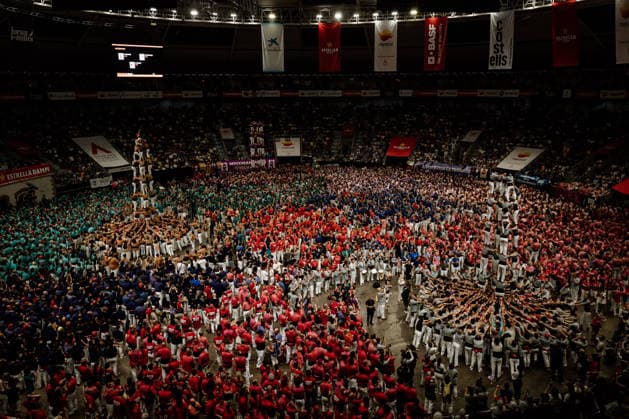 Final Day of the 30th Castells Competition in Tarragona Final Day of the 30th Castells Competition, at the CaixaBank Tàrraco Arena, on October 4, 2026, in Tarragona, Catalonia, Spain. The Castells Competition is a performance featuring human towers by the best colles (human tower groups) in Catalonia, held every two years, at the former bullring, the site where the first edition was held in 1932. OCTOBER 4, 2026 Tarragona Catalonia Tarragona Catalonia Spain Copyright: xLaiaxSolanellasx 7821092