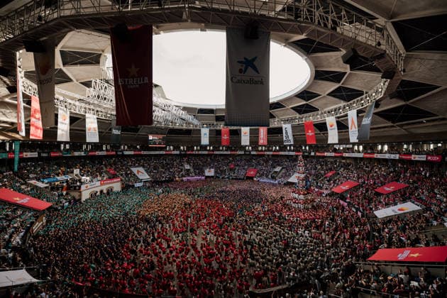 Final Day of the 30th Castells Competition in Tarragona Final Day of the 30th Castells Competition at the CaixaBank Tàrraco Arena on October 4, 2026, in Tarragona, Catalonia, Spain. The Castells Competition is a performance featuring human towers by the best colles (human tower groups) in Catalonia, held every two years, at the former bullring, the site where the first edition was held in 1932. OCTOBER 4, 2026 Tarragona Catalonia Tarragona Catalonia Spain  Copyright: xLaiaxSolanellasx 7821100