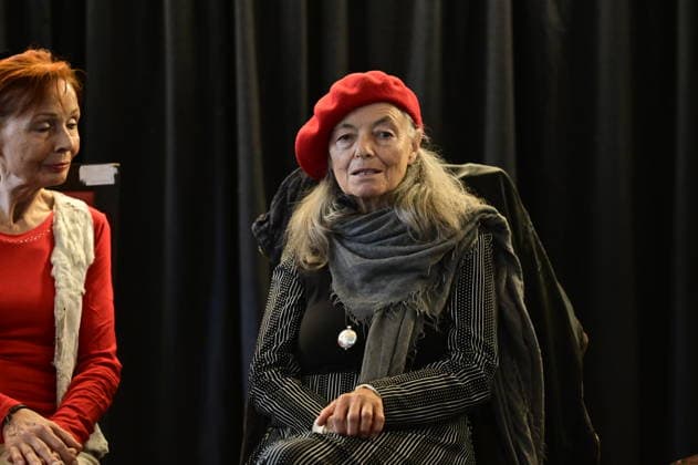 Blanche Kommerell at the Ost West Kunstgespräche roundtable discussion in a salon format—a tribute to Ida Dehmel at the Literaturhaus Alte Synagoge in Görlitz, October 4, 2026 Copyright: xMatthiasxWehnertx