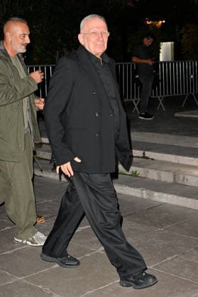 PFW Jean Paul Gaultier Outside Arrivals Jean Paul Gaultier arriving at Jean Paul Gaultier show during Paris Fashion Week, in Paris, France on 4 October 2026. Photo by Julien Reynaud APS-Medias ABACAPRESS.COM Paris France  Copyright: xReynaudxJulien APS-Medias ABACAx