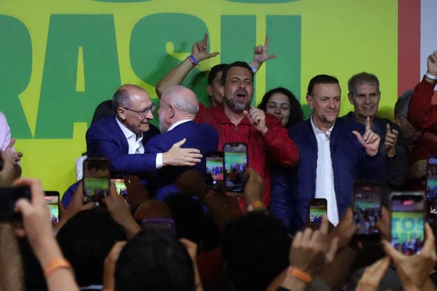 Lula delivers speech in Sao Paulo following first round of presidential election SAO PAULO, BRAZIL - OCTOBER 4: Brazilian President and presidential candidate Luiz Inacio Lula da Silva speaks after the first round of the presidential elections in Sao Paulo, Brazil, on October 4, 2026. Julia Ju Anadolu Sao Paulo Brazil. Editorial use only. Please get in touch for any other usage.  Copyright: x2026xAnadoluxJuliaxJux