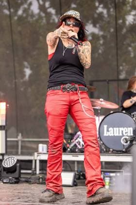 October 4, 2026, Austin, Texas, USA: Singer LAUREN SANDERSON during the Austin City Limits Music Festival at Zilker Park in Austin, Texas Austin USA  - ZUMAs135 20261004_zap_s135_189 Copyright: xDanielxDeSloverx
