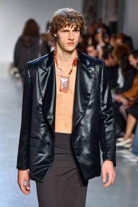 PFW - Niccolo Pasqualetti Runway A model walks the runway during the Niccolò Pasqualetti Womenswear Spring Summer 2027 show as part of Paris Fashion Week on October 04, 2026 in Paris, France. Photo by Shootpix ABACAPRESS.COM Paris France  Copyright: xShootpix ABACAx