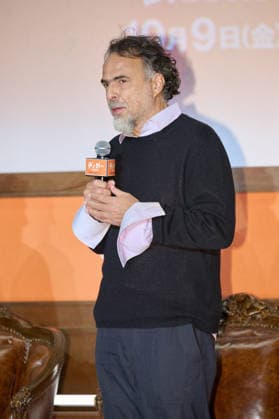 Director Alejandro Gonzalez Inarritu attends the press conference for his movie Digger at Roppongi Hills, Tokyo, Japan on October 5, 2026. The movie opens in Japan on October 9.  aflo_353465787