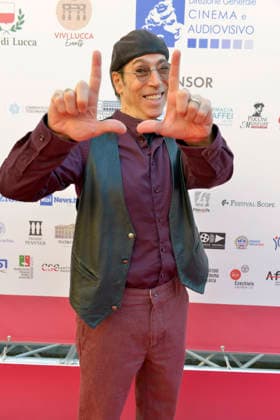 IPA89305472 - Lucca, October 4, 2026 Today is the last day of the Lucca Film Festival, which, as always, is full of surprises. At the Cinema Astra in Piazza del Giglio, the cast of the film PLUMP JACK, directed by American filmmaker Martin Guigui, is making an appearance. In the photo: The very charming director Martin Guigui.  Copyright: xRobertoCappelloxfotografox xRobertoCappelloxfotografox IPA89305472
