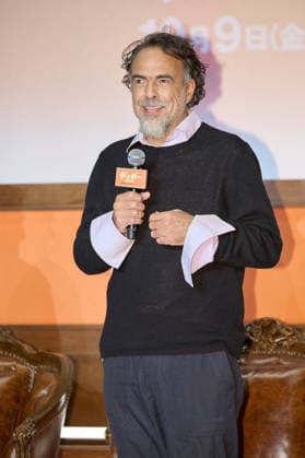Director Alejandro Gonzalez Inarritu attends the press conference for his movie Digger at Roppongi Hills, Tokyo, Japan on October 5, 2026. The movie opens in Japan on October 9.  aflo_353465790