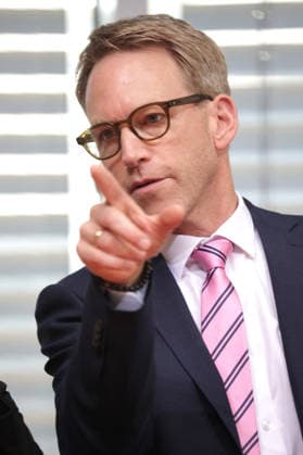Marc Henrichmann, Member of the Bundestag (MdB), CDU, Chair of the Parliamentary Oversight Committee for the Federal Intelligence Services, Public Hearing of the Parliamentary Oversight Committee, Berlin, October 5, 2026