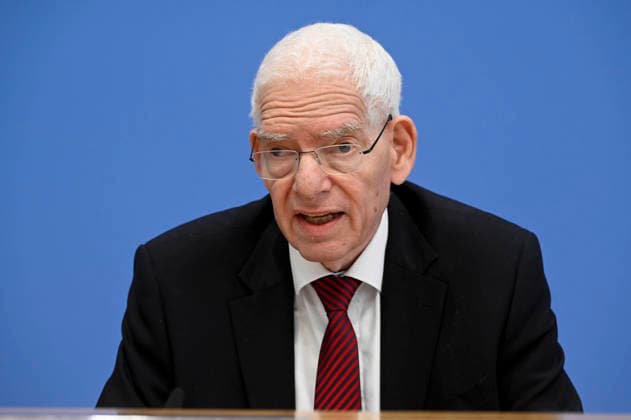ABB BPK Dr. Josef Schuster, President of the Central Council of Jews in Germany Topic: Presentation Resolutely Against Anti-Semitism Expert Opinion on the Draft Law Criminalizing the Denial of Israel’s Right to Exist at the BPK Federal Press Conference in Berlin on October 1, 2026, Berlin, Germany