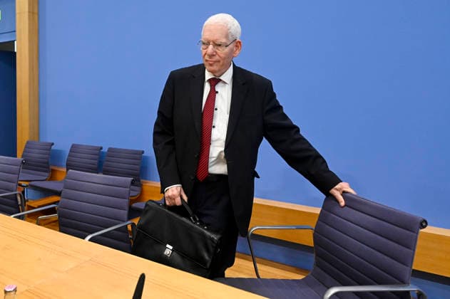 ABB BPK Dr. Josef Schuster, President of the Central Council of Jews in Germany Topic: Presentation Resolutely Against Anti-Semitism Expert Opinion on the Draft Law Criminalizing the Denial of Israel’s Right to Exist at the BPK Federal Press Conference in Berlin on October 1, 2026, Berlin, Germany