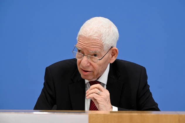 ABB BPK Dr. Josef Schuster, President of the Central Council of Jews in Germany Topic: Presentation Resolutely Against Anti-Semitism Expert Opinion on the Draft Law Criminalizing the Denial of Israel’s Right to Exist at the BPK Federal Press Conference in Berlin on October 1, 2026, Berlin, Germany