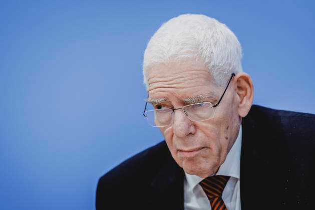 Josef Schuster, President of the Central Council of Jews in Germany, photographed during a press conference on the topic Resolutely Against Antisemitism: Expert Opinion on the Draft Law Criminalizing the Denial of Israel’s Right to Exist in Berlin, October 5, 2026, Berlin, Germany Copyright: xFlorianxGaertnerx