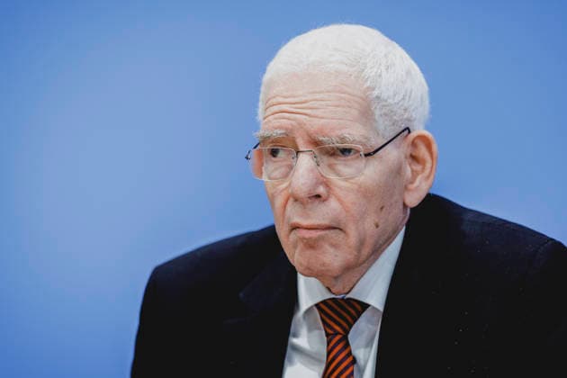 Josef Schuster, President of the Central Council of Jews in Germany, photographed during a press conference on the topic Resolutely Against Antisemitism: Expert Opinion on the Draft Law Criminalizing the Denial of Israel’s Right to Exist in Berlin, October 5, 2026, Berlin, Germany Copyright: xFlorianxGaertnerx