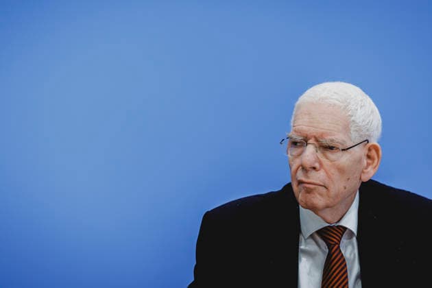 Josef Schuster, President of the Central Council of Jews in Germany, photographed during a press conference on the topic Resolutely Against Antisemitism: Expert Opinion on the Draft Law Criminalizing the Denial of Israel’s Right to Exist in Berlin, October 5, 2026, Berlin, Germany Copyright: xFlorianxGaertnerx