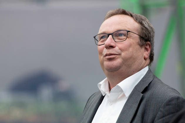 Oliver KRISCHER, Alliance 90 The Greens, Minister of the Environment, Nature Conservation, and Transportation for the State of North Rhine-Westphalia, Alliance 90 The Greens press conference on the candidate slate for the 2027 state legislative election in North Rhine-Westphalia, October 5, 2026,