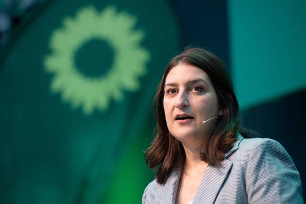 Yazguelue ZEYBEK Yazgülü Zeybek, State Chair of Alliance 90 The Greens, Alliance 90 The Greens in North Rhine-Westphalia, during her speech at the Alliance 90 The Greens press conference on the candidate slate for the 2027 state election in North Rhine-Westphalia, October 5, 2026,