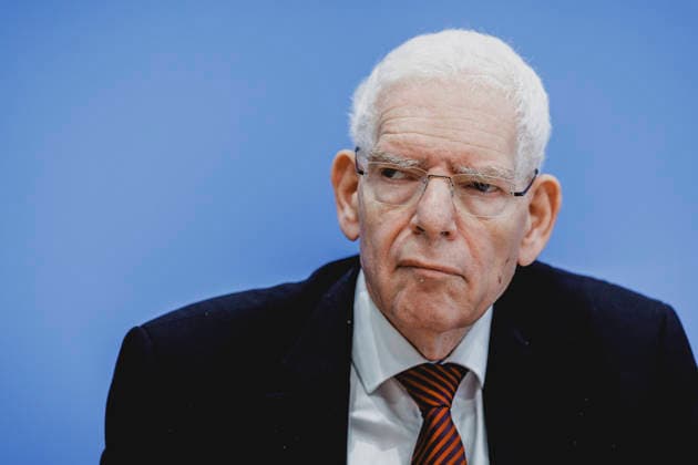 Josef Schuster, President of the Central Council of Jews in Germany, photographed during a press conference on the topic Resolutely Against Antisemitism: Expert Opinion on the Draft Law Criminalizing the Denial of Israel’s Right to Exist in Berlin, October 5, 2026, Berlin, Germany Copyright: xFlorianxGaertnerx