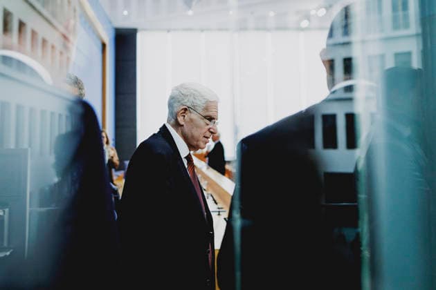 Josef Schuster, President of the Central Council of Jews in Germany, photographed during a press conference on the topic Resolutely Against Antisemitism: Expert Opinion on the Draft Law Criminalizing the Denial of Israel’s Right to Exist in Berlin, October 5, 2026, Berlin, Germany Copyright: xFlorianxGaertnerx