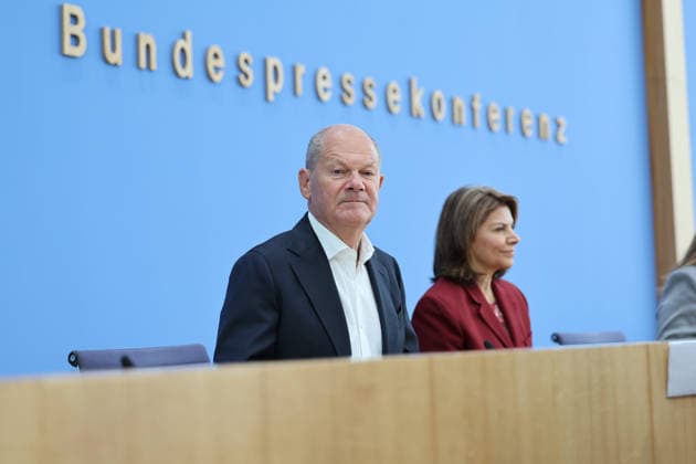 Presentation of the North-South Commission on Development Policy (ENSK) with Olaf Scholz Presentation of the North-South Commission on Development Policy (ENSK) Press conference on the composition and priority issues of the North-South Commission on Development Policy