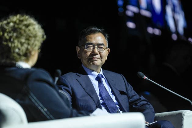 Space agency heads convene for a special session as part of IAC in Antalya ANTALYA, TURKIYE - OCTOBER 5: China National Space Administration (CNSA) Chief Engineer Li Guoping, delivers a speech during the Space Agency Heads session held as part of the 77th International Astronautical Congress (IAC) at the NEST Congress Center in Antalya, Turkiye, on October 5, 2026. The congress is organized by the International Astronautical Federation (IAF), coordinated by the Turkish Ministry of Industry and Technology, and co-hosted by the Turkish Space Agency (TUA) and SAHA Istanbul.??????? Osmancan Gurdogan Anadolu Antalya Turkey. Editorial use only. Please get in touch for any other usage.  Copyright: x2026xAnadoluxOsmancanxGurdoganx
