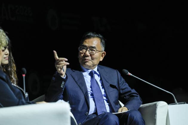 Space agency heads convene for a special session as part of IAC in Antalya ANTALYA, TURKIYE - OCTOBER 5: China National Space Administration (CNSA) Chief Engineer Li Guoping, delivers a speech during the Space Agency Heads session held as part of the 77th International Astronautical Congress (IAC) at the NEST Congress Center in Antalya, Turkiye, on October 5, 2026. The congress is organized by the International Astronautical Federation (IAF), coordinated by the Turkish Ministry of Industry and Technology, and co-hosted by the Turkish Space Agency (TUA) and SAHA Istanbul.??????? Osmancan Gurdogan Anadolu Antalya Turkey. Editorial use only. Please get in touch for any other usage.  Copyright: x2026xAnadoluxOsmancanxGurdoganx