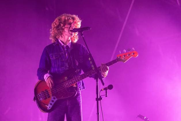 October 4, 2026, Austin, Texas, USA: NOAH HILL of Australian rock band Parcels during the Austin City Limits Music Festival at Zilker Park in Austin, Texas Austin USA  - ZUMAs135 20261004_zap_s135_206 Copyright: xDanielxDeSloverx