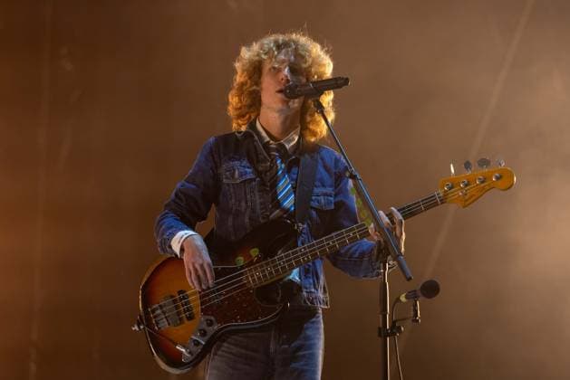 October 4, 2026, Austin, Texas, USA: NOAH HILL of Australian rock band Parcels during the Austin City Limits Music Festival at Zilker Park in Austin, Texas Austin USA  - ZUMAs135 20261004_zap_s135_220 Copyright: xDanielxDeSloverx