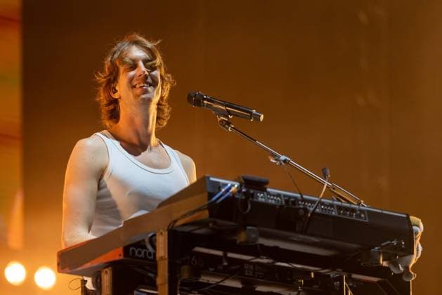 October 4, 2026, Austin, Texas, USA: PATRICK HETHERINGTON of Australian rock band Parcels during the Austin City Limits Music Festival at Zilker Park in Austin, Texas Austin USA  - ZUMAs135 20261004_zap_s135_219 Copyright: xDanielxDeSloverx