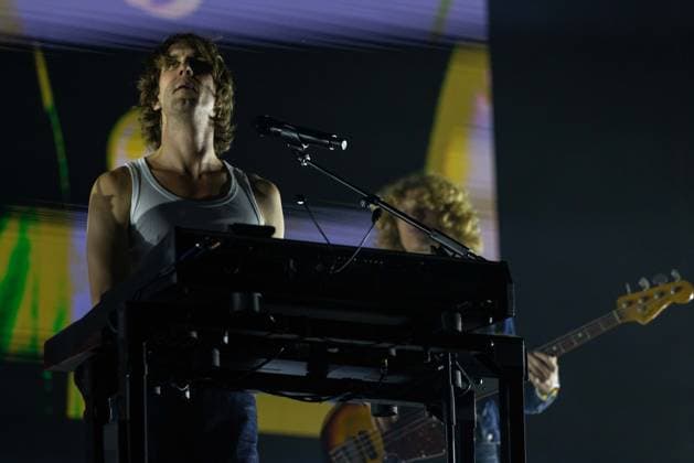 October 4, 2026, Austin, Texas, USA: PATRICK HETHERINGTON of Australian rock band Parcels during the Austin City Limits Music Festival at Zilker Park in Austin, Texas Austin USA  - ZUMAs135 20261004_zap_s135_227 Copyright: xDanielxDeSloverx
