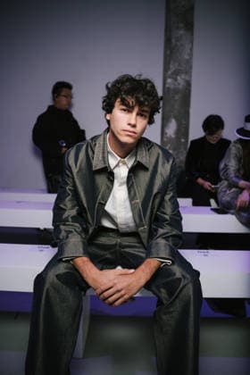 Roman Freud at the Shiatzy Chen Women’s Ready-to-Wear Spring Summer 2027 Collection fashion show during Paris Fashion Week on October 5, 2026. Sam Delpech, Bestimage. Celebrities at the Shiatzy Chen Women’s Ready-to-Wear Spring Summer 2027 Collection fashion show during Paris Fashion Week, October 5, 2026, Paris, France  Copyright: xSamxDelpechx xBestimagexSamxDelpechx xBestimagex