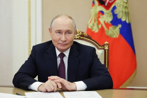 RUSSIA, MOSCOW - OCTOBER 5, 2026: Russian President Vladimir Putin attends via a video link the opening of the Point of Future Education Complex in Yakutsk Moscow Russia  - ZUMAt113 20261005_zaa_t113_147 Copyright: xVyacheslavxProkofyevx