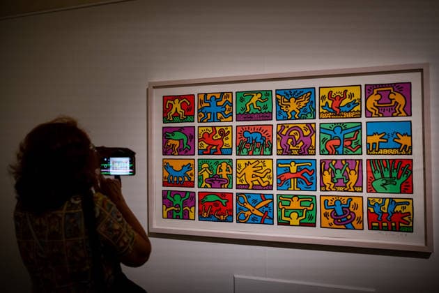 October 5, 2026, Rome, Rm, Italy: The exhibition dedicated to Keith Haring opens in Rome, at Palazzo Braschi museum. The exhibition brings together over 140 works. It traces HaringÃ¢â‚¬â ¢s artistic journey, from his early works in New York to his political posters, sculptures, paintings and final pieces. Rome Italy  - ZUMAg256 20261005_znp_g256_002 Copyright: xMarcoxDixGianvitox