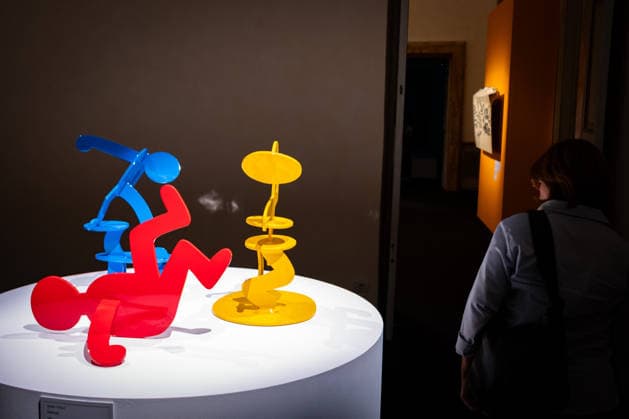 October 5, 2026, Rome, Rm, Italy: The exhibition dedicated to Keith Haring opens in Rome, at Palazzo Braschi museum. The exhibition brings together over 140 works. It traces HaringÃ¢â‚¬â ¢s artistic journey, from his early works in New York to his political posters, sculptures, paintings and final pieces. Rome Italy - ZUMAg256 20261005_znp_g256_012 Copyright: xMarcoxDixGianvitox