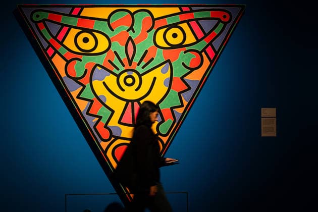October 5, 2026, Rome, Rm, Italy: The exhibition dedicated to Keith Haring opens in Rome, at Palazzo Braschi museum. The exhibition brings together over 140 works. It traces HaringÃ¢â‚¬â ¢s artistic journey, from his early works in New York to his political posters, sculptures, paintings and final pieces. Rome Italy - ZUMAg256 20261005_znp_g256_011 Copyright: xMarcoxDixGianvitox