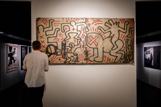 October 5, 2026, Rome, Rm, Italy: The exhibition dedicated to Keith Haring opens in Rome, at Palazzo Braschi museum. The exhibition brings together over 140 works. It traces HaringÃ¢â‚¬â ¢s artistic journey, from his early works in New York to his political posters, sculptures, paintings and final pieces. Rome Italy - ZUMAg256 20261005_znp_g256_013 Copyright: xMarcoxDixGianvitox