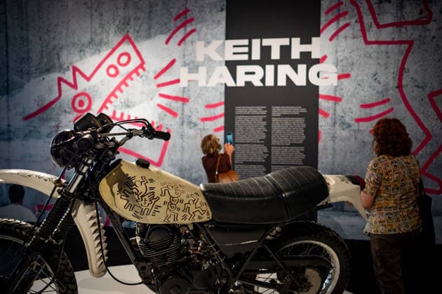 October 5, 2026, Rome, Rm, Italy: The exhibition dedicated to Keith Haring opens in Rome, at Palazzo Braschi museum. The exhibition brings together over 140 works. It traces HaringÃ¢â‚¬â ¢s artistic journey, from his early works in New York to his political posters, sculptures, paintings and final pieces. Rome Italy - ZUMAg256 20261005_znp_g256_015 Copyright: xMarcoxDixGianvitox