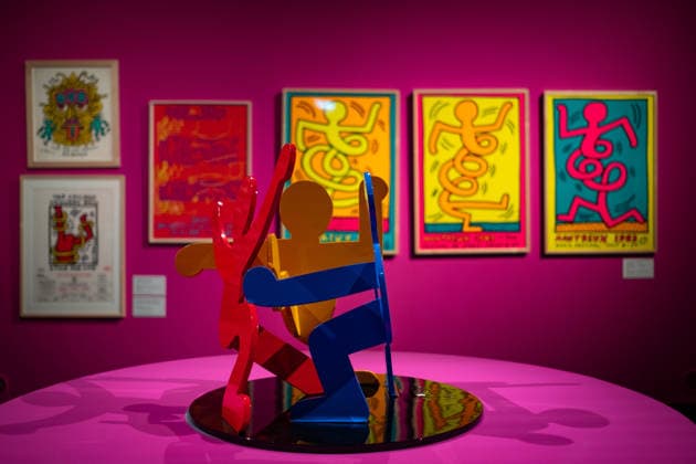 October 5, 2026, Rome, Rm, Italy: The exhibition dedicated to Keith Haring opens in Rome, at Palazzo Braschi museum. The exhibition brings together over 140 works. It traces HaringÃ¢â‚¬â ¢s artistic journey, from his early works in New York to his political posters, sculptures, paintings and final pieces. Rome Italy - ZUMAg256 20261005_znp_g256_014 Copyright: xMarcoxDixGianvitox