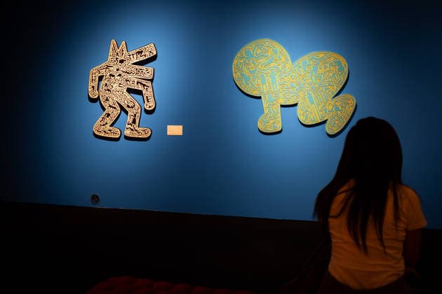 October 5, 2026, Rome, Rm, Italy: The exhibition dedicated to Keith Haring opens in Rome, at Palazzo Braschi museum. The exhibition brings together over 140 works. It traces HaringÃ¢â‚¬â ¢s artistic journey, from his early works in New York to his political posters, sculptures, paintings and final pieces. Rome Italy - ZUMAg256 20261005_znp_g256_018 Copyright: xMarcoxDixGianvitox