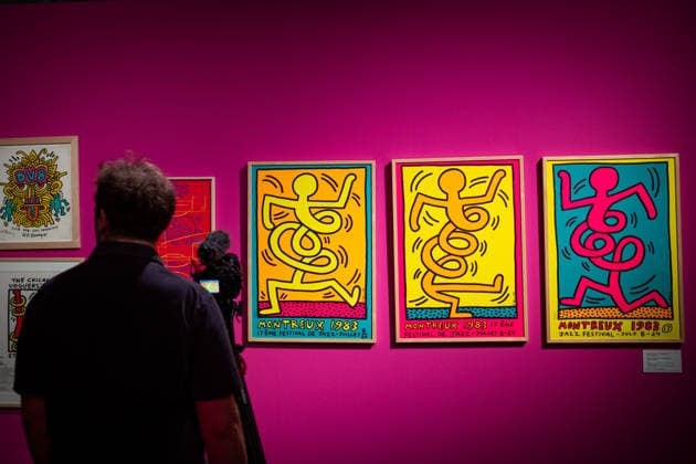 October 5, 2026, Rome, Rm, Italy: The exhibition dedicated to Keith Haring opens in Rome, at Palazzo Braschi museum. The exhibition brings together over 140 works. It traces HaringÃ¢â‚¬â ¢s artistic journey, from his early works in New York to his political posters, sculptures, paintings and final pieces. Rome Italy - ZUMAg256 20261005_znp_g256_019 Copyright: xMarcoxDixGianvitox
