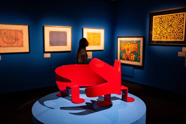 October 5, 2026, Rome, Rm, Italy: The exhibition dedicated to Keith Haring opens in Rome, at Palazzo Braschi museum. The exhibition brings together over 140 works. It traces HaringÃ¢â‚¬â ¢s artistic journey, from his early works in New York to his political posters, sculptures, paintings and final pieces. Rome Italy - ZUMAg256 20261005_znp_g256_022 Copyright: xMarcoxDixGianvitox