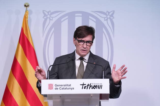 Illa and the Regional Minister of the Interior Chair the Follow-up Meeting on the Inuncat Plan Regarding the Rainfall in Catalonia The President of the Generalitat, Salvador Illa, holds a press conference following the follow-up meeting on the Inuncat plan, on October 5, 2026, in Barcelona, Catalonia, Spain. This is a follow-up meeting on the Inuncat plan regarding the episode of heavy rains in Catalonia. The plan remains active in the emergency phase. OCTOBER 5, 2026 Barcelona Catalonia Barcelona Catalonia Spain  Copyright: xDavidxZorrakinox 7822981