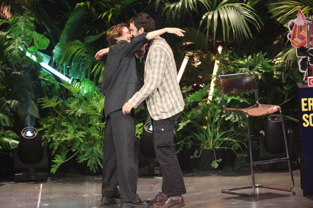 FIRST STEPS 2026 Feature-Length Film Laudation by Eva Trobisch and Feature-Length Film Winner: *ICH VERSTEHE IHREN UNMUT* by Kilian Friedrich Award Ceremony on Stage at the FIRST STEPS 2026 Awards Ceremony at the Theater des Westens in Berlin Copyright: xEventpressxFuhrx
