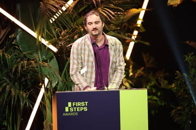 FIRST STEPS 2026 Feature-Length Film Winner: *I UNDERSTAND YOUR FRUSTRATION* by Kilian Friedrich Award presentation on stage at the FIRST STEPS 2026 awards ceremony at the Theater des Westens in Berlin Copyright: xEventpressxFuhrx