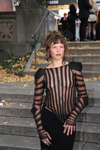 FIRST STEPS Awards 26, Arrival at the Theater des Westens, Berlin, October 5, 2026 Lilja van der Zwaag at the 27th First Steps Awards ceremony in 2026 at the Theater des Westens in Berlin, October 5, 2026 Copyright: xAgenturxMatthiasxWehnertx xRenexduxVinagex