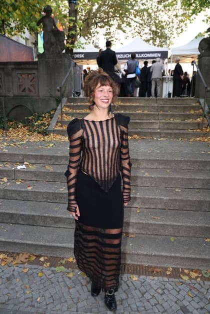 FIRST STEPS Awards 26, Arrival at the Theater des Westens, Berlin, October 5, 2026 Lilja van der Zwaag at the 27th First Steps Awards ceremony in 2026 at the Theater des Westens in Berlin, October 5, 2026 Copyright: xAgenturxMatthiasxWehnertx xRenexduxVinagex