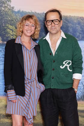 La Maison De Nos Reves Premiere - Paris Emmanuelle Bouaziz and Stéphane Debac attend the photocall for the premiere of La Maison De Nos Reves held at the Grand Rex Cinema in Paris, France on October 5, 2026. Photo by David Boyer ABACAPRESS.COM Paris France  Copyright: xBoyerxDavid ABACAx
