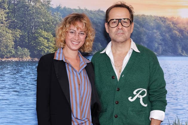 La Maison De Nos Reves Premiere - Paris Emmanuelle Bouaziz and Stéphane Debac attend the photocall for the premiere of La Maison De Nos Reves held at the Grand Rex Cinema in Paris, France on October 5, 2026. Photo by David Boyer ABACAPRESS.COM Paris France  Copyright: xBoyerxDavid ABACAx